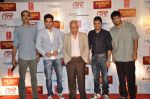 Rohan Sippy, Bhushan Kumar, Ayushmann Khurrana, Ramesh Sippy, Kunaal Roy Kapur at Nautanki film first look in Cinemax, Mumbai on 6th Feb 2013 (19).JPG